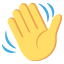 :1f44b: